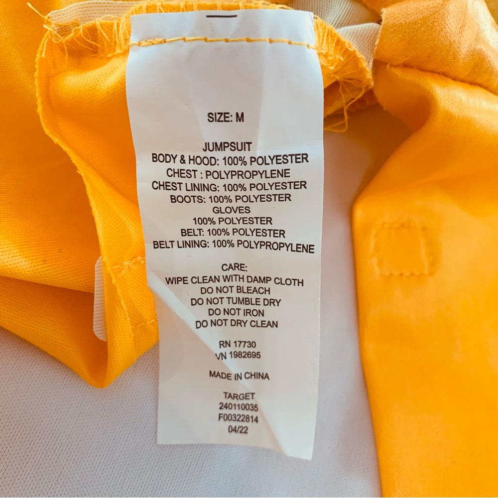 HYDE & EEK! Kid’s Glow-in-the-Dark Biohazard Costume Size Medium - Picture 5 of 6